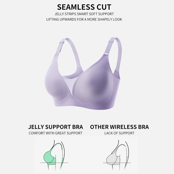 Delicate Charm Wireless Bra – Lift & Softness for Women (DC)